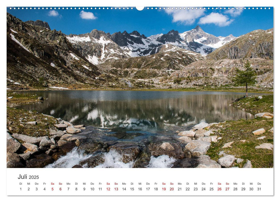 Ein Spaziergang in den Dolomiten (CALVENDO Premium Wandkalender 2025)