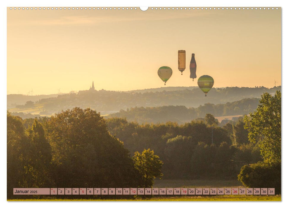 Montgolfiade der Ballone im Sauerland (CALVENDO Premium Wandkalender 2025)