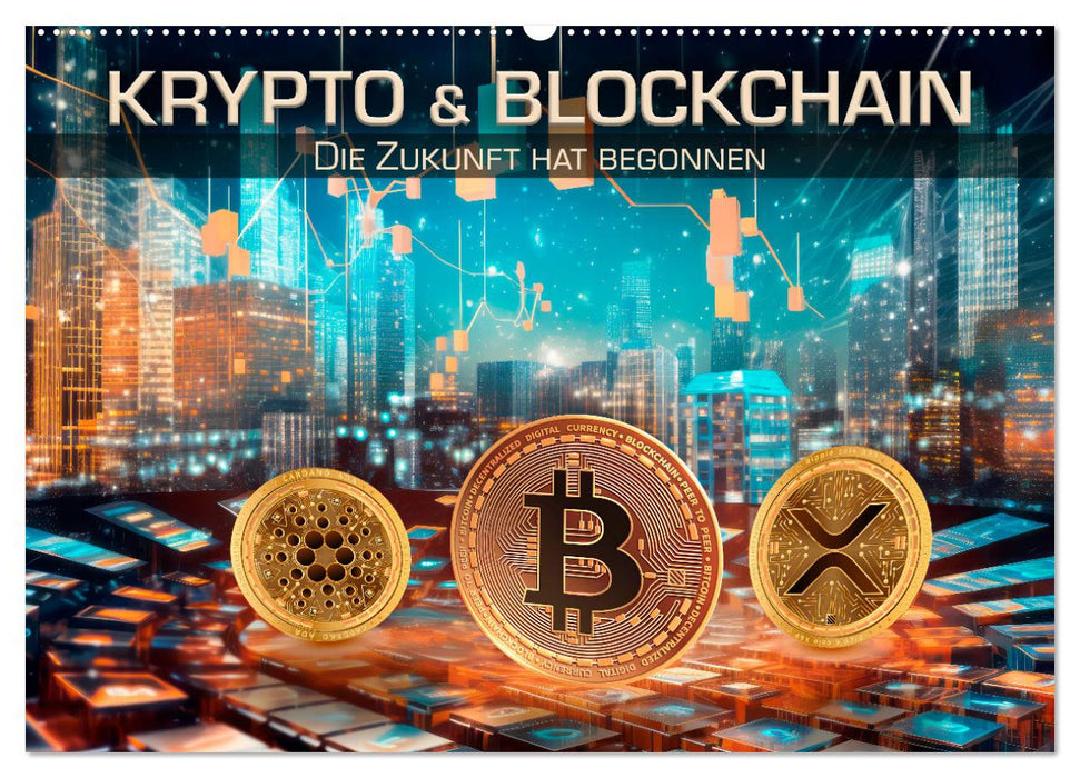 Krypto und Blockchain (CALVENDO Wandkalender 2025)