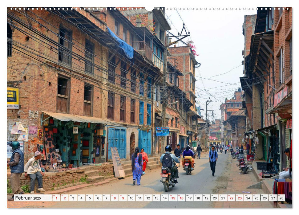 LALITPUR, die alte Königsstadt (CALVENDO Wandkalender 2025)