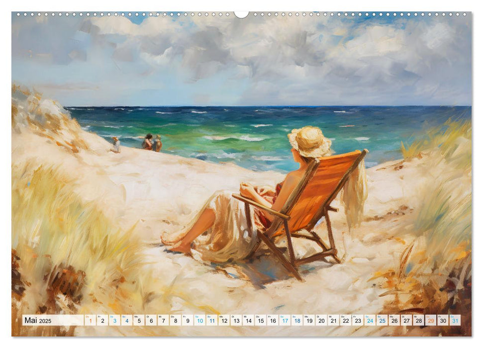 Ostsee-Geflüster - Entspannung am Meer (CALVENDO Wandkalender 2025)