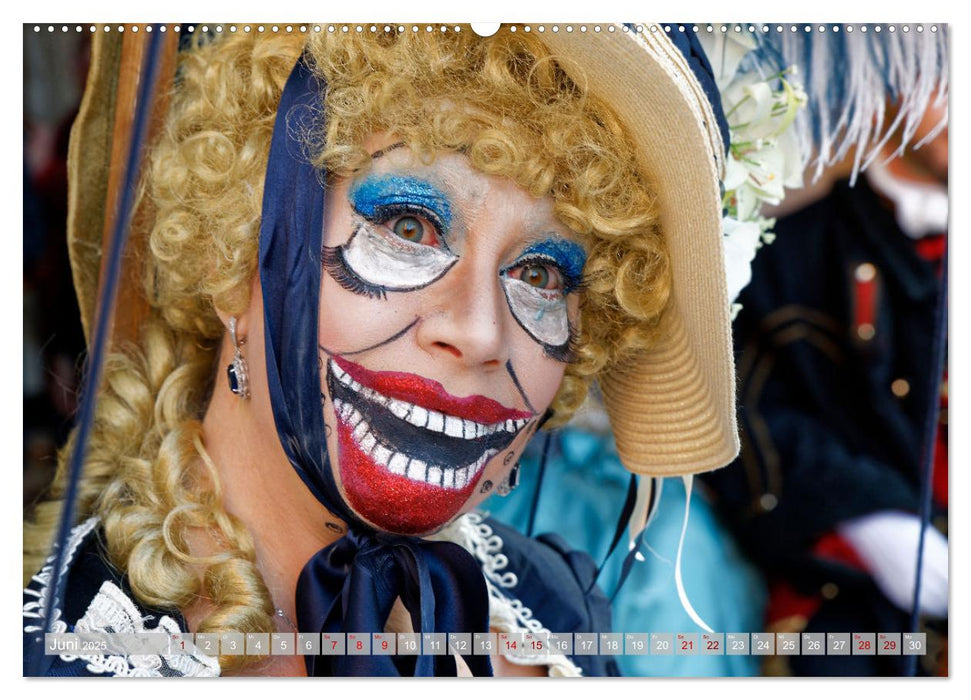 neunziggrad I photoart: venezia carnevale (CALVENDO Premium Wandkalender 2025)