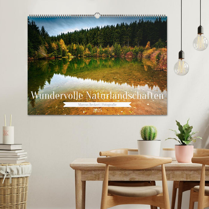 Wundervolle Naturlandschaften (CALVENDO Wandkalender 2025)