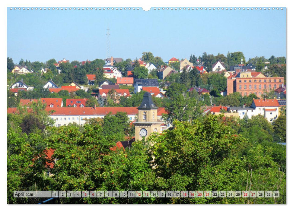 Burgenlandkreis - Naumburg, Weißenfels, Zeitz (CALVENDO Wandkalender 2025)