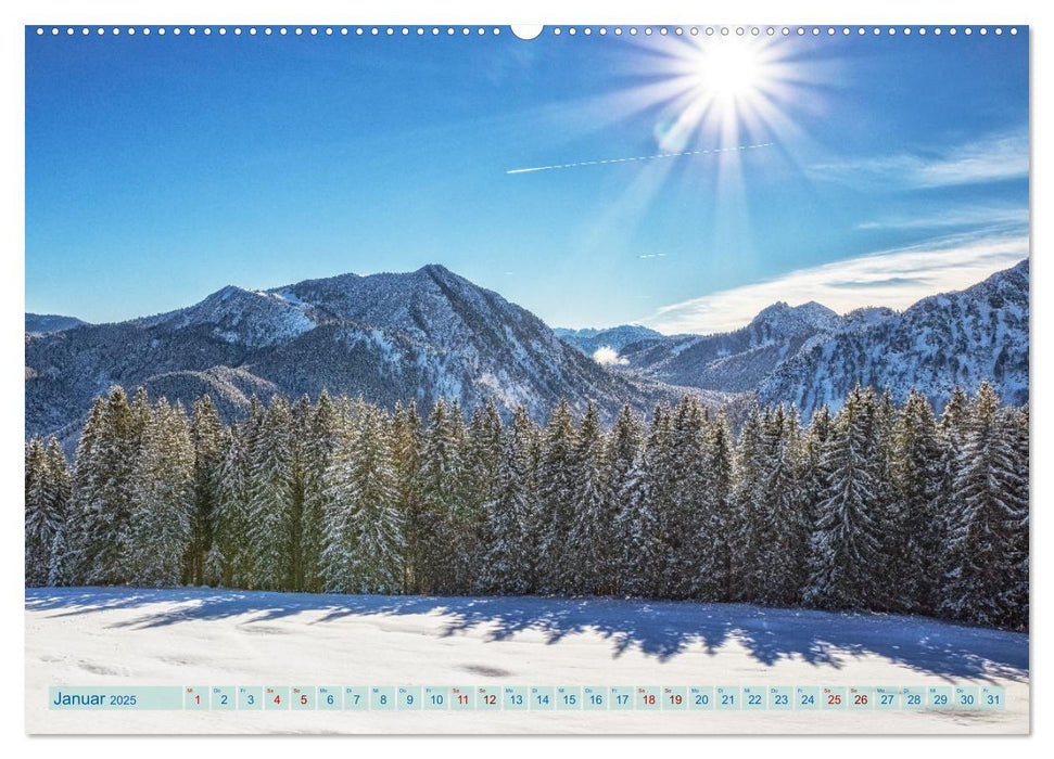 Idyllische Landschaften am Tegernsee (CALVENDO Wandkalender 2025)