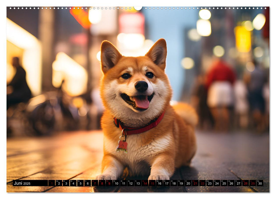 Shiba Inu - Stolz und Anmut (CALVENDO Wandkalender 2025)