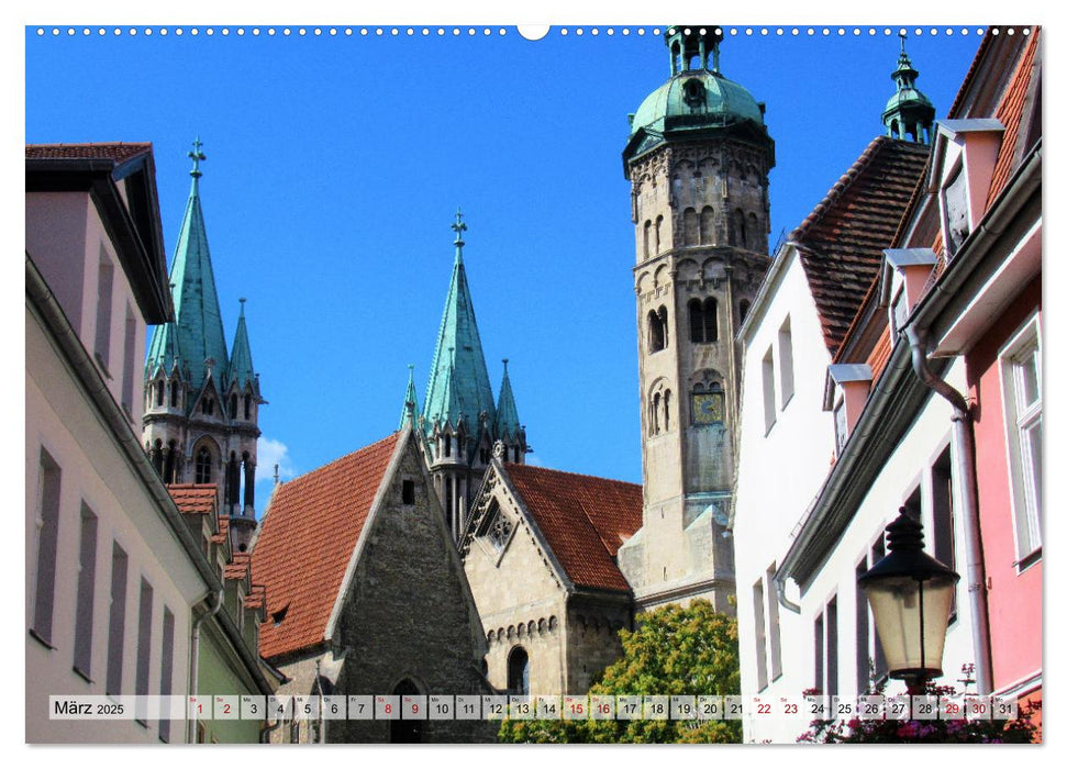 Burgenlandkreis - Naumburg, Weißenfels, Zeitz (CALVENDO Premium Wandkalender 2025)