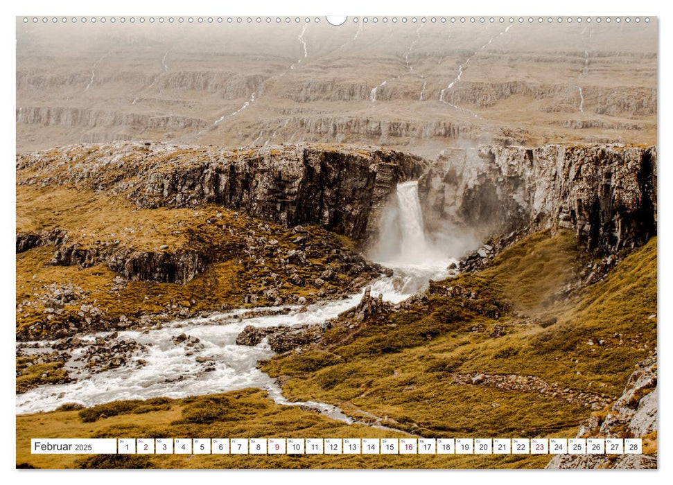 Magie des Nordens, Island und Norwegen (CALVENDO Wandkalender 2025)