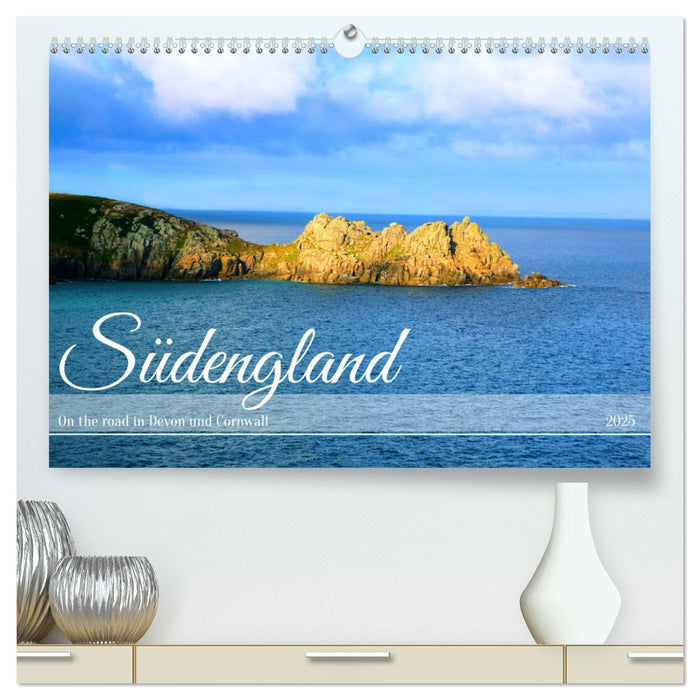 Südengland - On the road in Devon und Cornwall (CALVENDO Premium Wandkalender 2025)