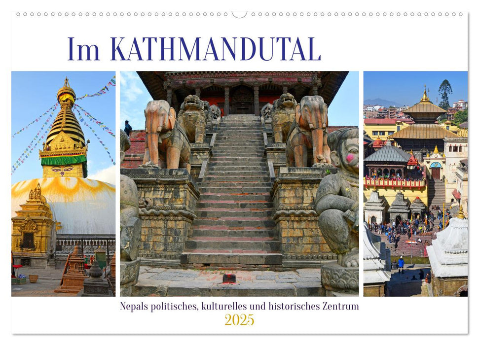 Im Kathmandutal (CALVENDO Wandkalender 2025)