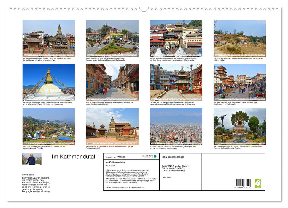 Im Kathmandutal (CALVENDO Wandkalender 2025)