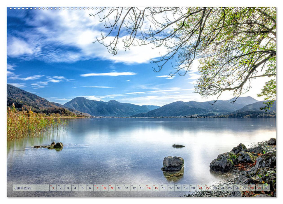 Malerischer Tegernsee (CALVENDO Premium Wandkalender 2025)