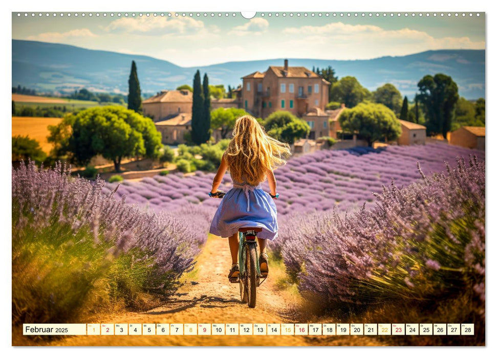 Provence Urlaubsträume (CALVENDO Wandkalender 2025)