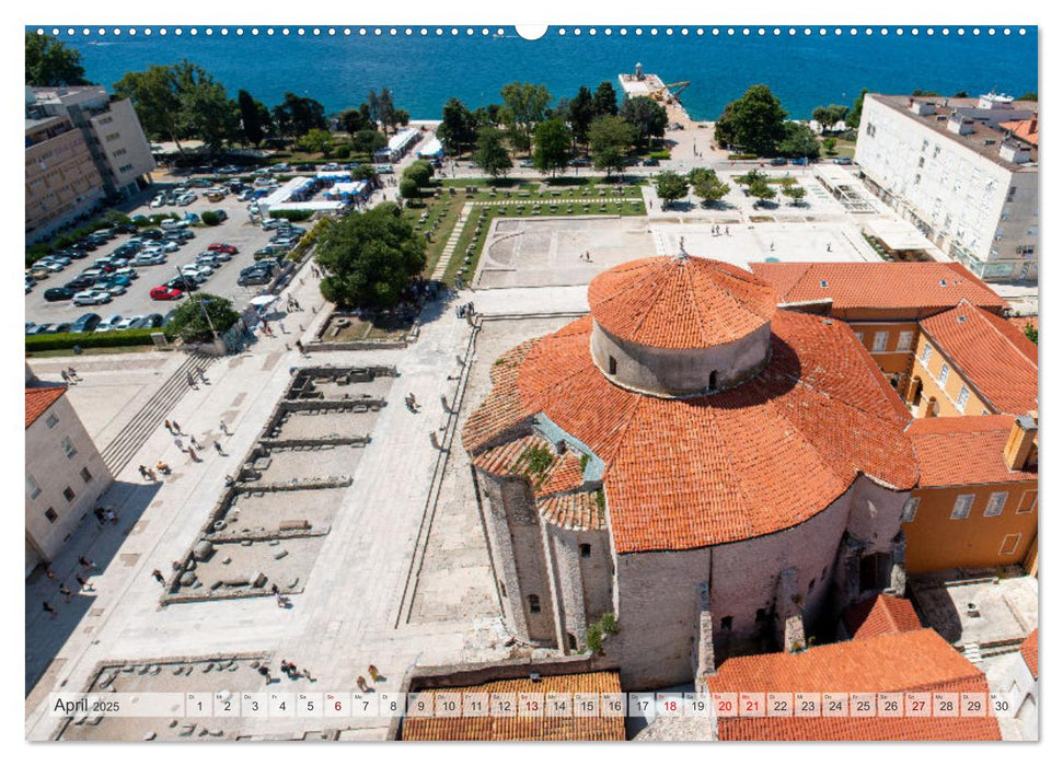 Zadar - Römische Metropole in Kroatien (CALVENDO Wandkalender 2025)