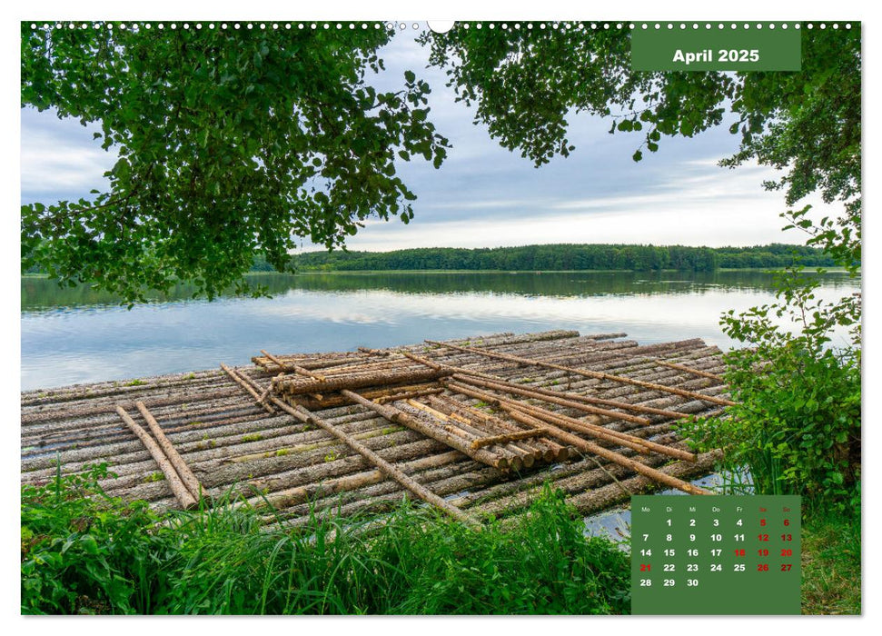 Lychen Uckermark (CALVENDO Premium Wandkalender 2025)