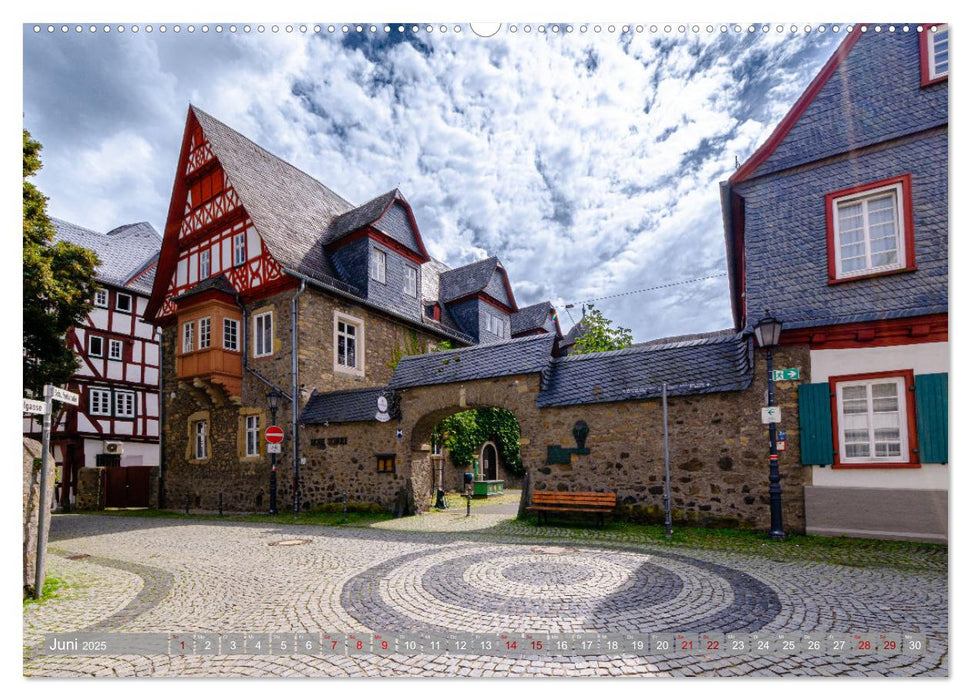 Ein Blick auf Herborn (CALVENDO Wandkalender 2025)