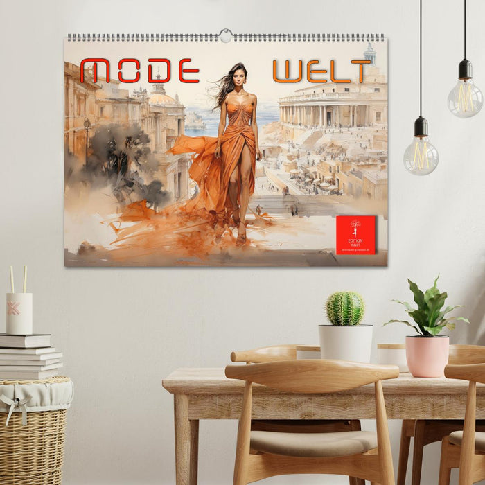 Mode Welt (CALVENDO Wandkalender 2025)