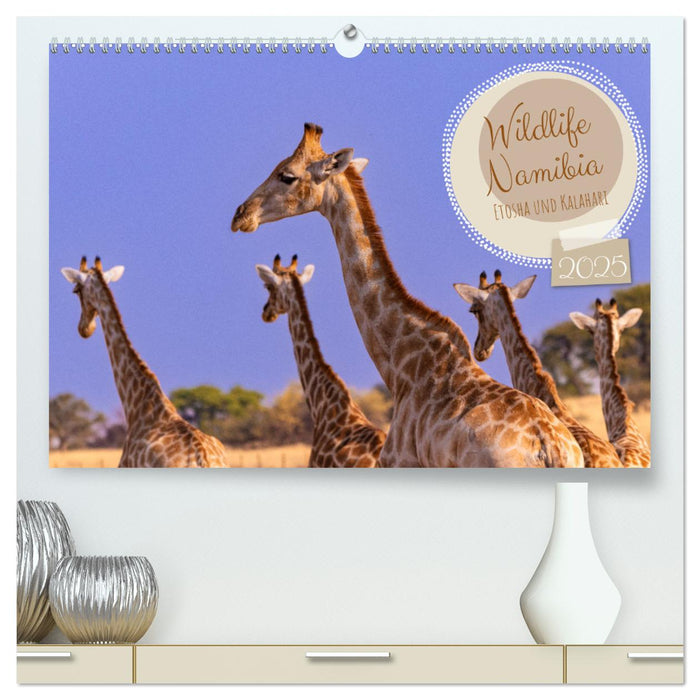 Wildlife Namibia - Etosha und Kalahari (CALVENDO Premium Wandkalender 2025)