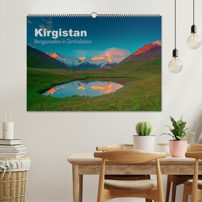 Kirgistan Bergparadies in Zentralasien (CALVENDO Wandkalender 2025)