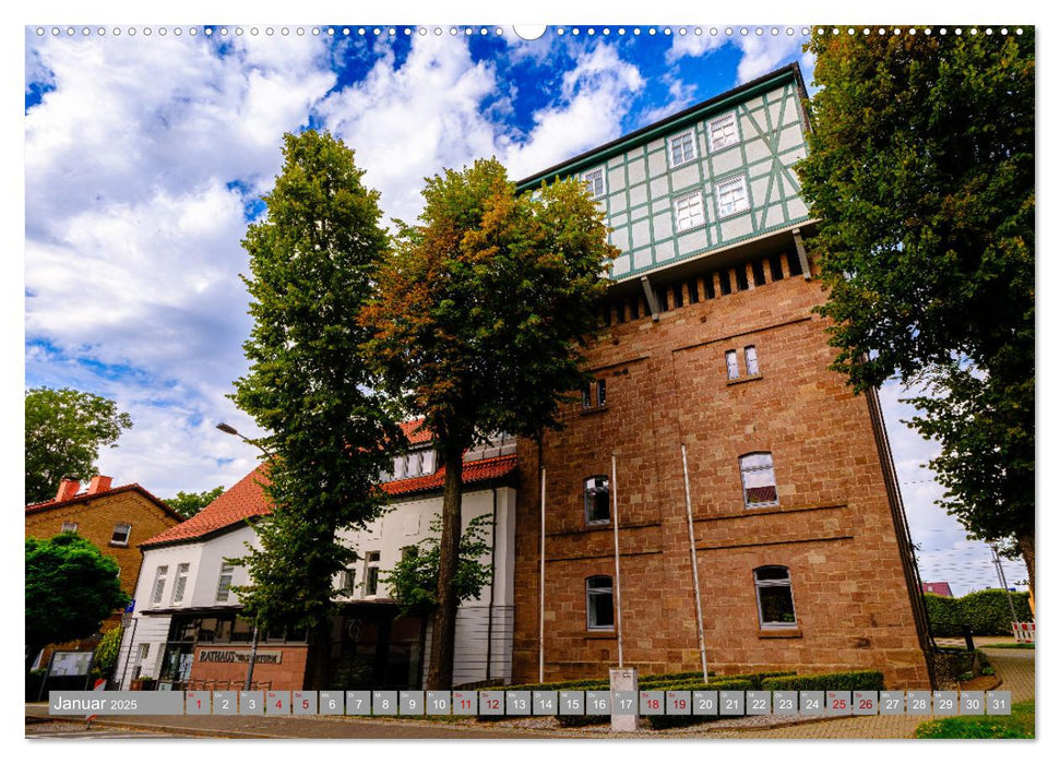 Ein Blick auf Leinefelde-Worbis (CALVENDO Wandkalender 2025)