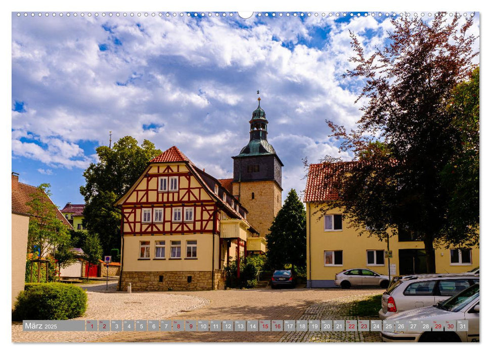 Ein Blick auf Leinefelde-Worbis (CALVENDO Wandkalender 2025)