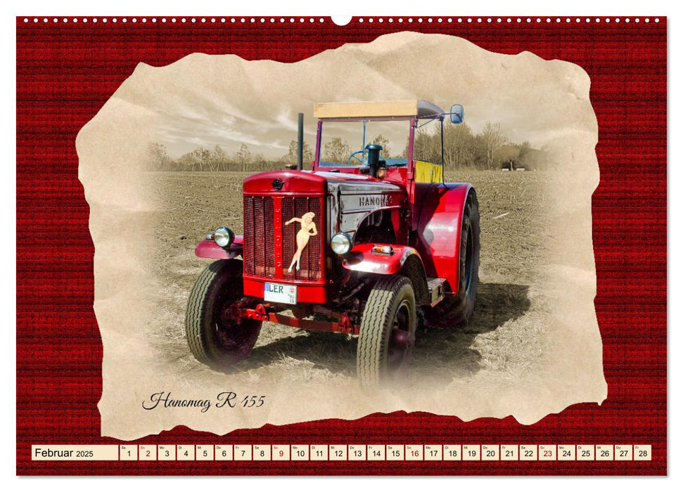 Hanomag Schlepper (CALVENDO Wandkalender 2025)