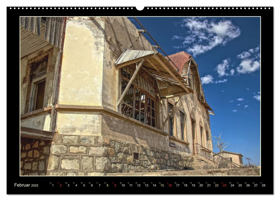 Geisterstadt Kolmannskuppe (CALVENDO Wandkalender 2025)