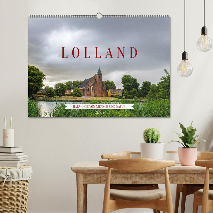 Lolland - Harmonie von Mensch und Natur (CALVENDO Wandkalender 2025)