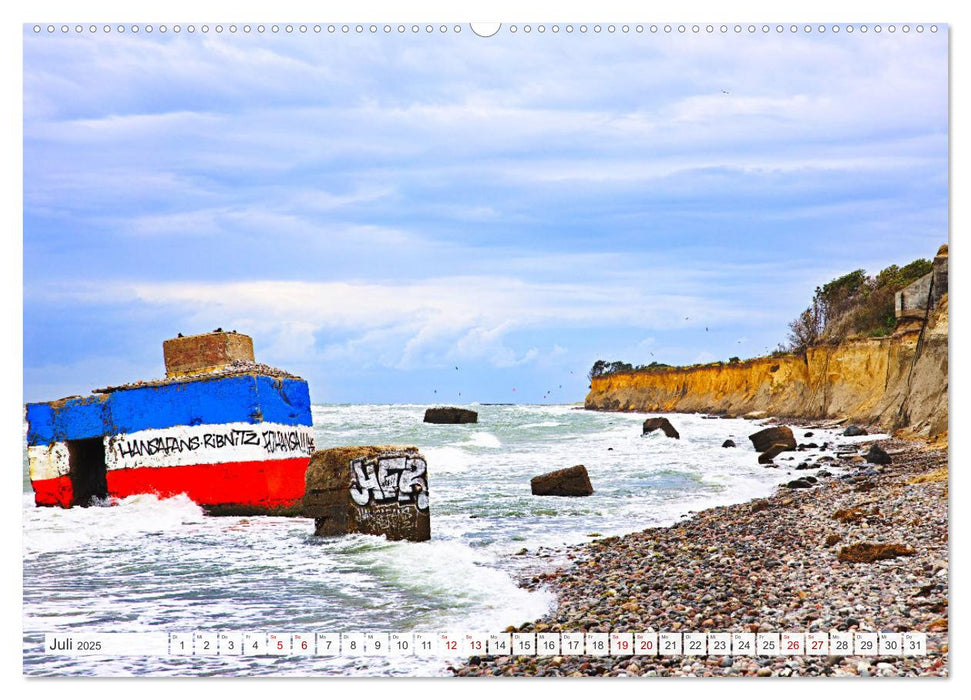 Fischland zwischen Ostsee und Bodden (CALVENDO Premium Wandkalender 2025)