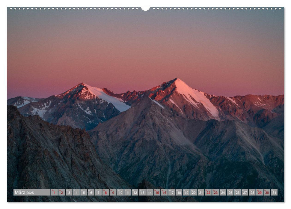 Kirgistan Bergparadies in Zentralasien (CALVENDO Premium Wandkalender 2025)
