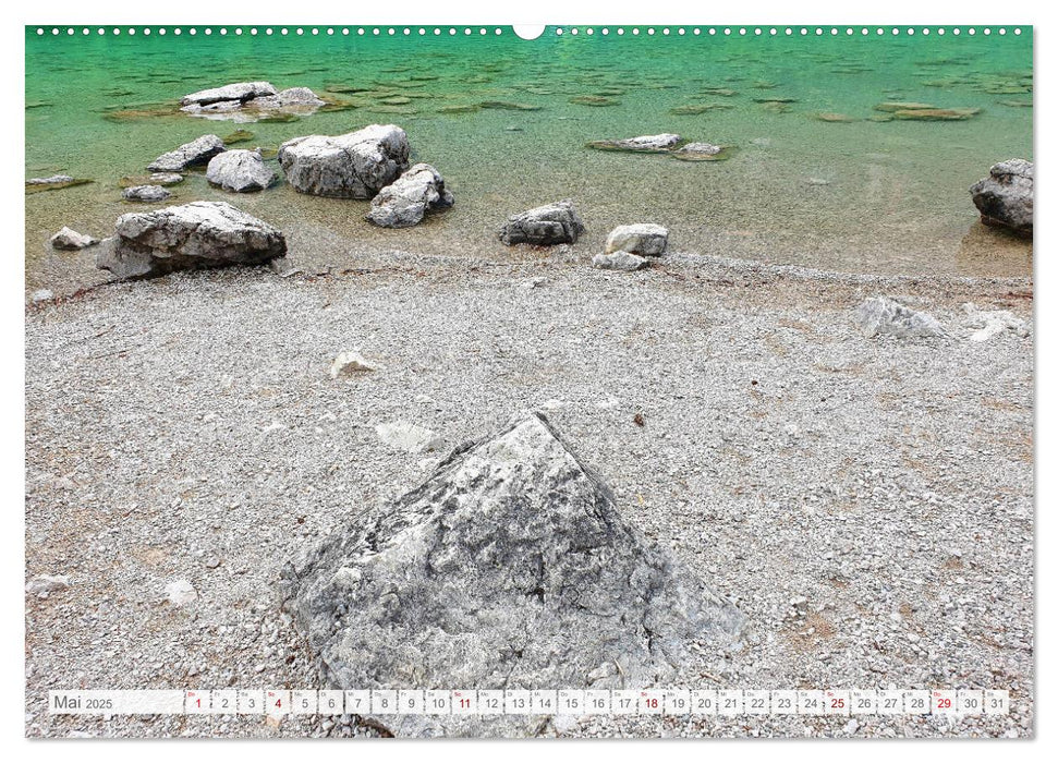 Mein Eibsee - Die Perle unterhalb der Zugspitze im Jahresverlauf (CALVENDO Wandkalender 2025)