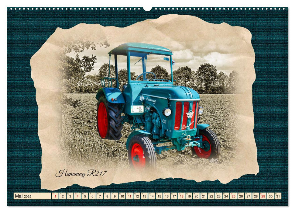 Hanomag Schlepper (CALVENDO Premium Wandkalender 2025)