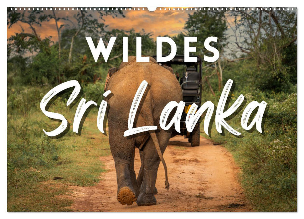 Wildes Sri Lanka (CALVENDO Wandkalender 2025)