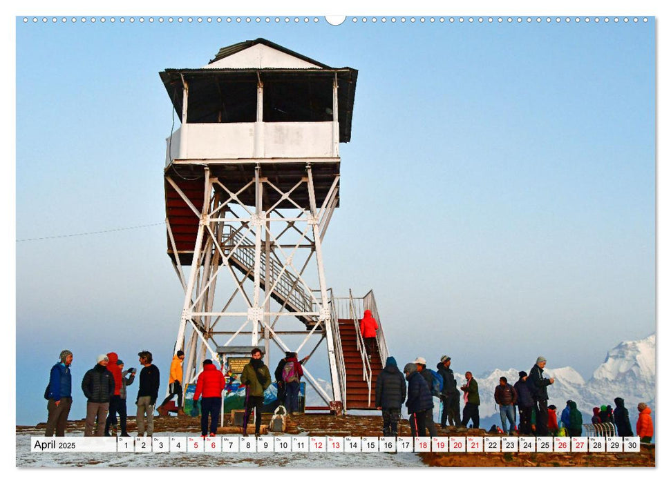 Der POON HILL TREK in NEPAL (CALVENDO Wandkalender 2025)