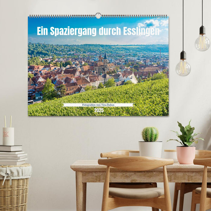 Ein Spaziergang durch Esslingen (CALVENDO Wandkalender 2025)