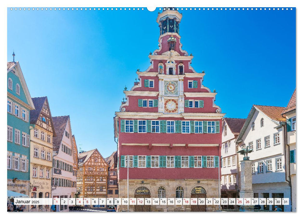 Ein Spaziergang durch Esslingen (CALVENDO Wandkalender 2025)