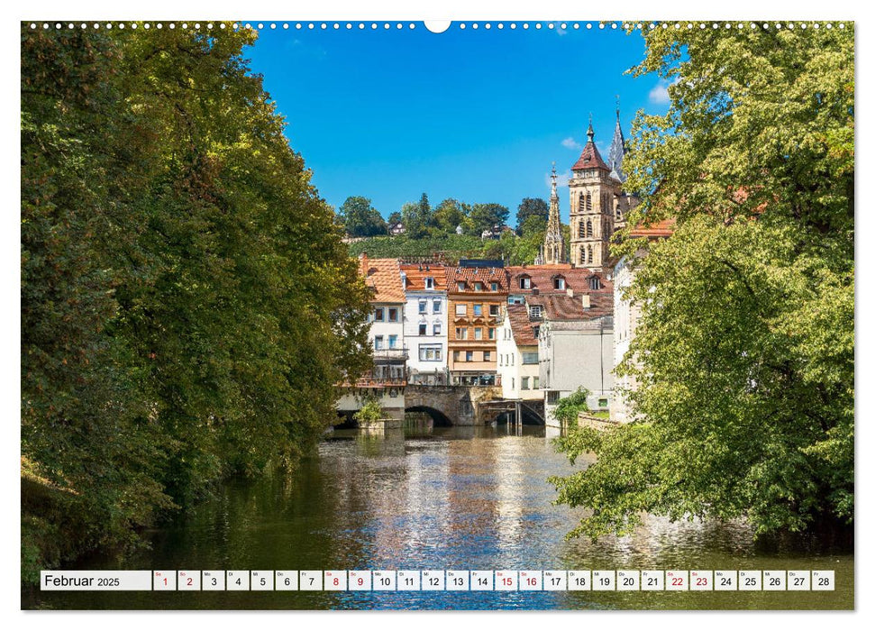 Ein Spaziergang durch Esslingen (CALVENDO Wandkalender 2025)