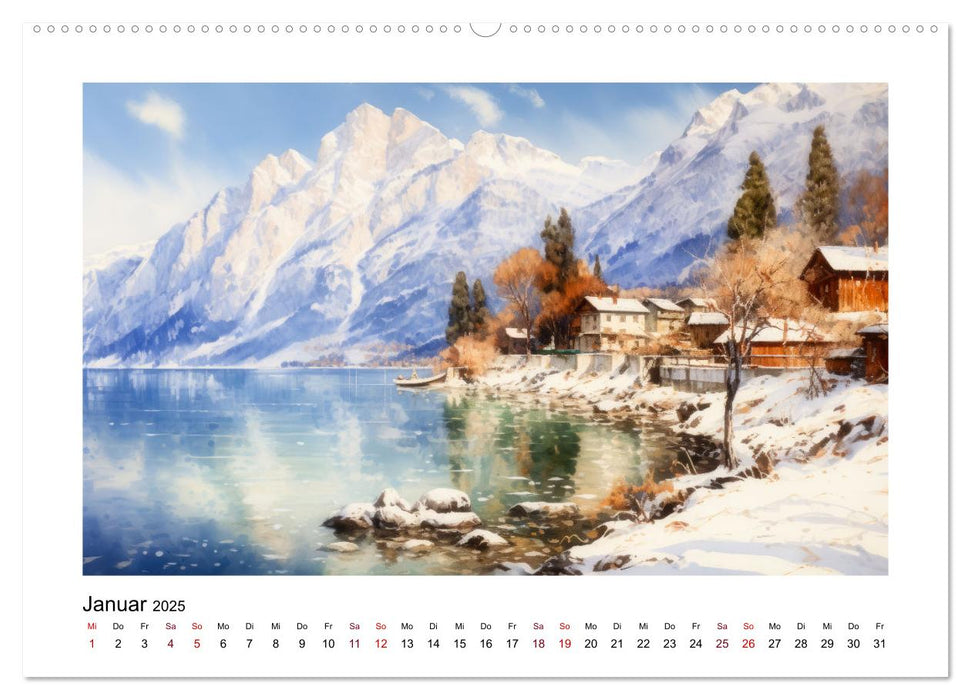 Lieblingssee (CALVENDO Wandkalender 2025)