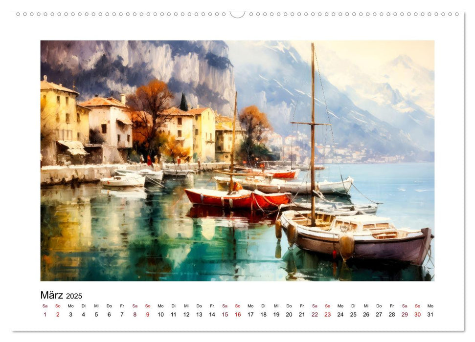 Lieblingssee (CALVENDO Wandkalender 2025)