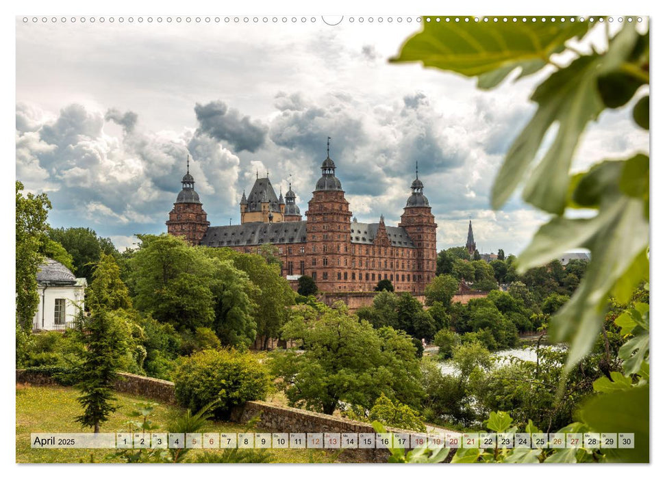 Aschaffenburg - Ein Streifzug durch die liebenswerte Stadt am Main (CALVENDO Wandkalender 2025)