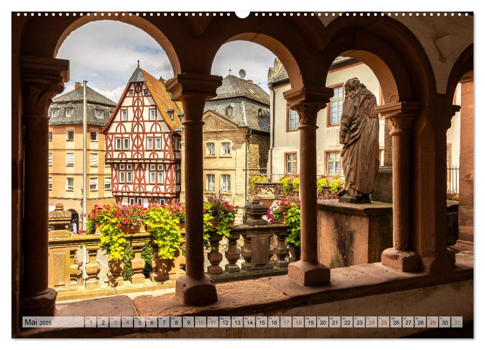 Aschaffenburg - Ein Streifzug durch die liebenswerte Stadt am Main (CALVENDO Wandkalender 2025)