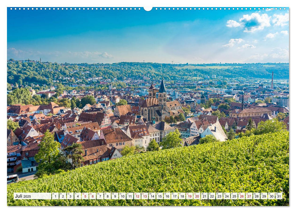 Ein Spaziergang durch Esslingen (CALVENDO Premium Wandkalender 2025)