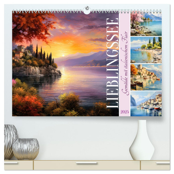 Lieblingssee (CALVENDO Premium Wandkalender 2025)