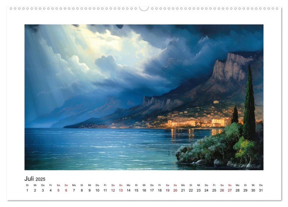 Lieblingssee (CALVENDO Premium Wandkalender 2025)