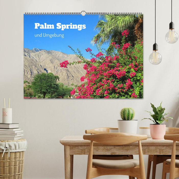 Palm Springs und Umgebung (CALVENDO Wandkalender 2025)