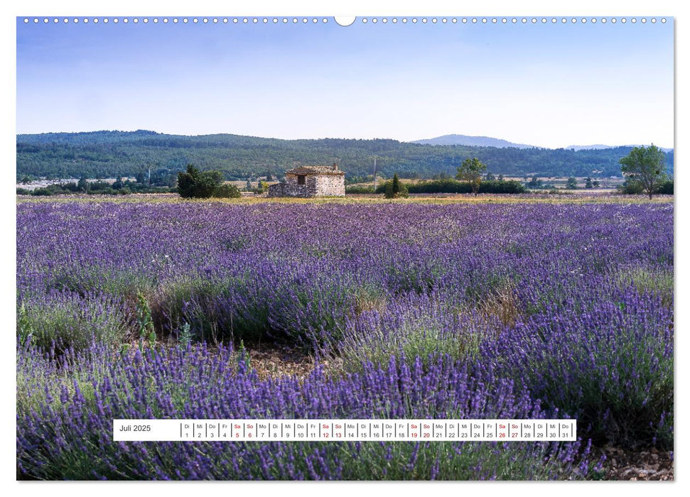 Impressionen der Provence (CALVENDO Premium Wandkalender 2025)