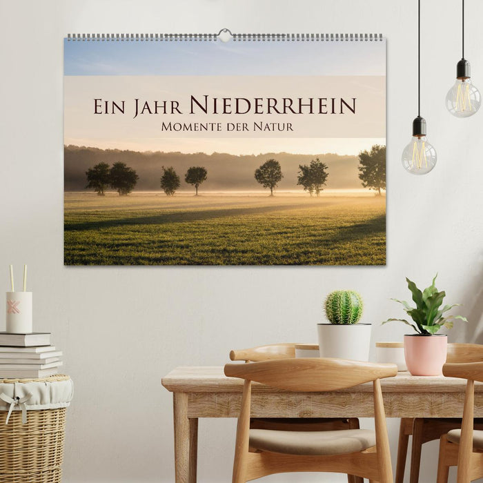 Ein Jahr Niederrhein Momente der Natur (CALVENDO Wandkalender 2025)