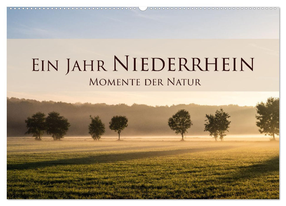 Ein Jahr Niederrhein Momente der Natur (CALVENDO Wandkalender 2025)