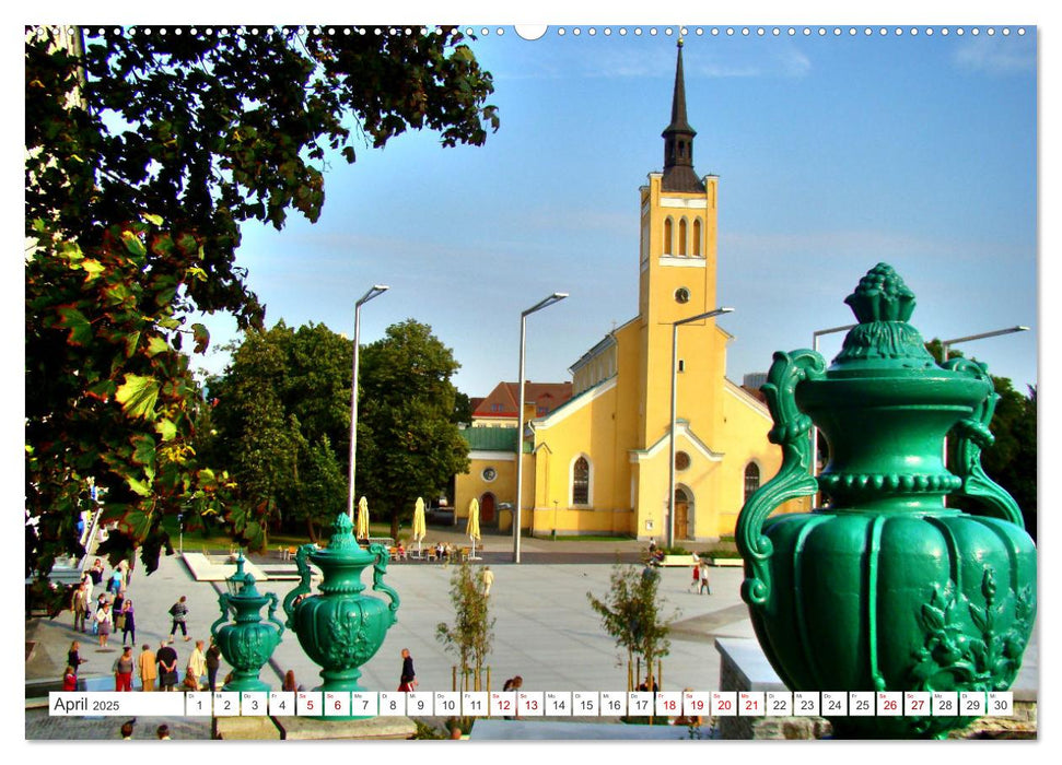 Tallinn City Tour (CALVENDO Wandkalender 2025)