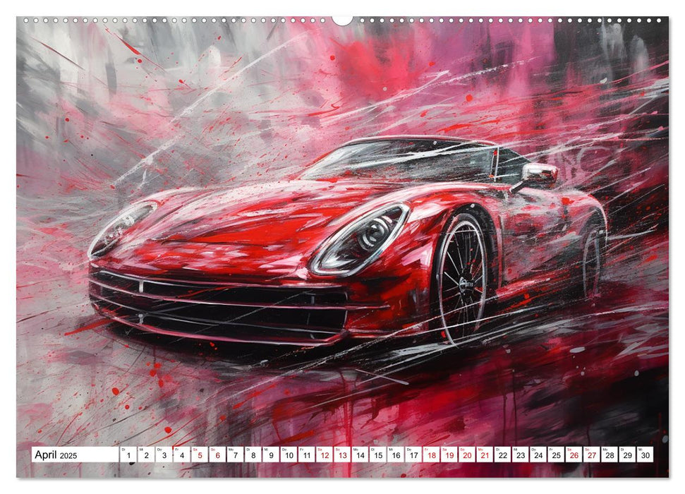 Neon Speed (CALVENDO Wandkalender 2025)